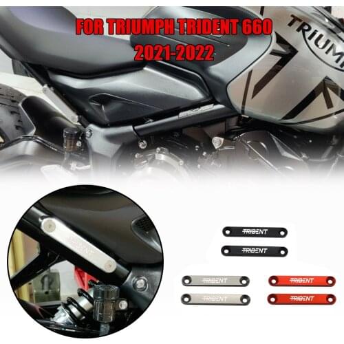 High quality motorcycle rear peg removal blanking set for TRIUMPH TRIDENT 660 trident660 2021