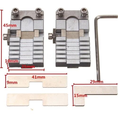 Key Fixture Chuck Clamping For All Key Cutting machine Parts Locksmith Tools 2 pieces/lot