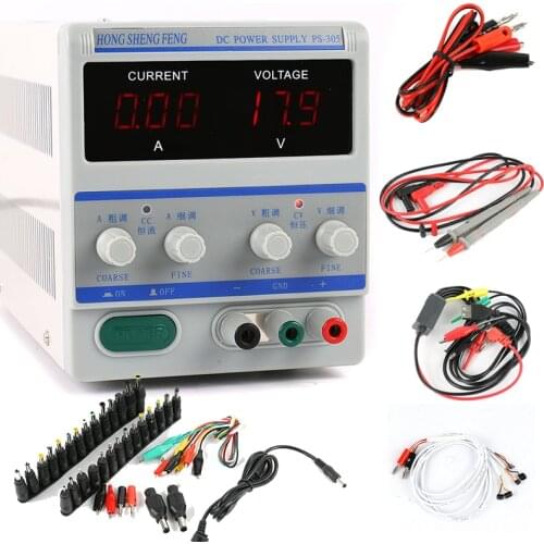 2019 Laboratory DIY Adjustable Digital Switching DC Power Supply 30V 5A For NoteBook Phone Aeromodelling Current Voltage Test