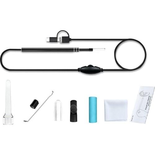 Mini Clean Ear Endoscope Camera For Smartphone Android Borescope Mobile Otoscope Probe Micro Endoscopic Camera Endoscope