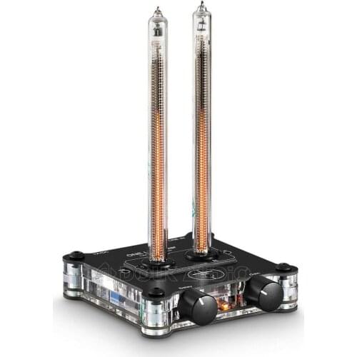 NEW Mini IN9 Nixie Tube Sound Level Meter MIC Audio Analyzer Music Spectrum Display IN9*2