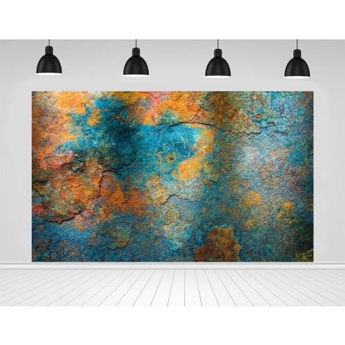 Scopiso Surface Of Metal Rusty Wall Texture Color Portrait Photographic Background Photography Backdrops For Photo Studio Props