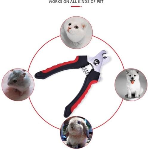 1Pc Pet Nail Clipper Scissors Pet Dog Cat Nail Toe Claw Clippers Stainless Steel Grooming Tools for Animals Pet Supplies