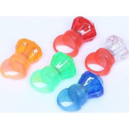 10Pcs/set LED Flashing Shiny Lights Beam Torch Kids Fashion Light Glow Accessories Red Blue White Green For Party