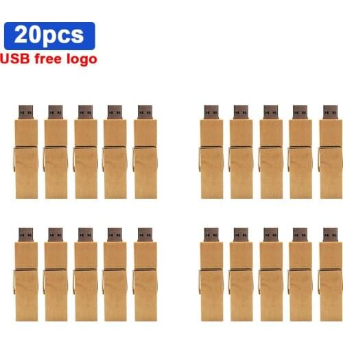 20pcs/lot free custom logo Glass bottle USB Flash Drive Pendrive 64GB 32GB 16GB 4GB Memory Stick photography wedding gifts