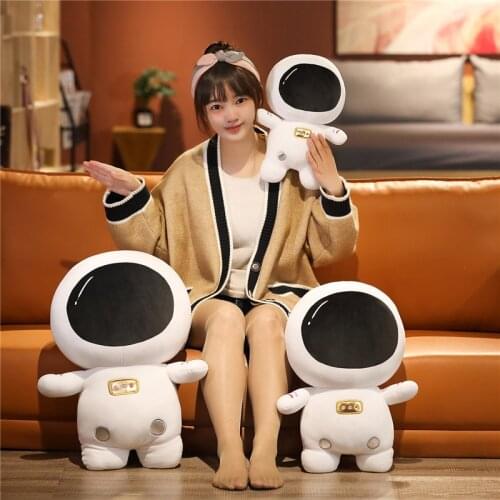 35/50/60cm Cartoon Astronaut Plush Toys Stuffed Astronaut Soft Doll Creative Gift Toy for Children Kids Boy