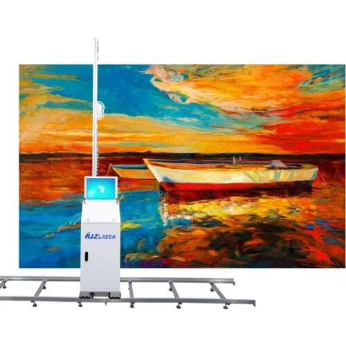 3D Intelligent Home Decor Wall Inkjet Mural Printer For Entrepreneur with Job Vacancy UV Wall Printer
