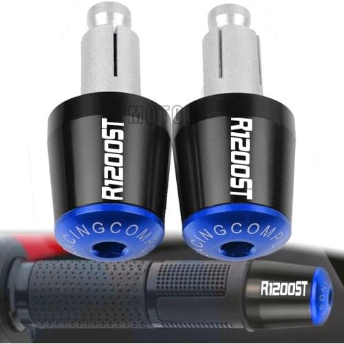 For BMW R1200ST 2005 2006 2007 2008 2009 2010 2011 2012 R 1200 ST 7/8mm CNC Motorcycle Hand Bar End Handlebar Handle Grips Caps