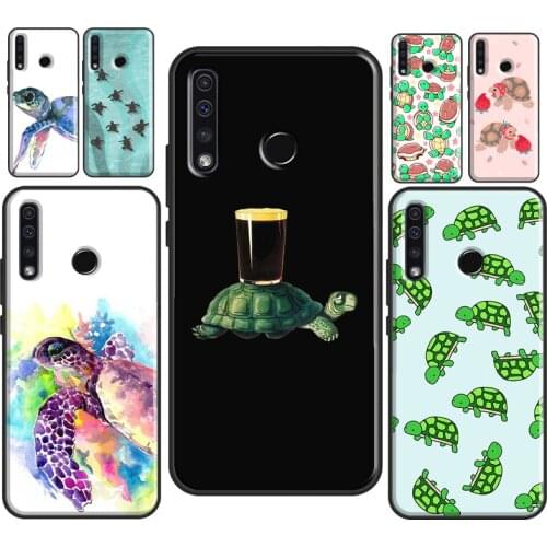 Sea Turtle Swimming Soft Cover For Honor 9X 8X 7X 10i 7A 4C 6C 20 Pro 7C 8A 9A 7S 8S 9S 8 9 10X 10 Lite Case