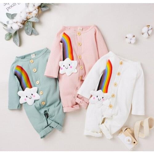 Baby Rompers Long Sleeve Infant 2021 Girls Jumpsuits Clothes Autumn Newborn Toddler Kids Overalls