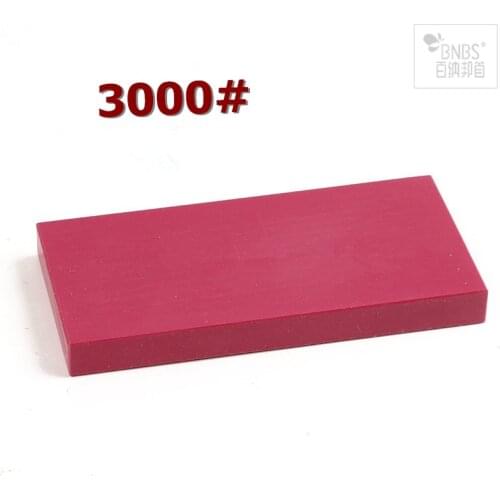 BNBS Natural sharpener whetstone stone terrazzo knife sharpening Ruby oilstone 3000# wholesale customization size Free Shipping