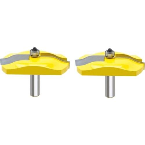 Shank Carbide Raised Panel Router Bit with Ogee Wood Door Large Router CNC Milling Tool Woodworking