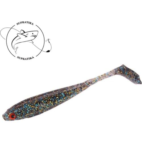 1Piece 84mm 5g Artificial Silicone Lifelike Soft Bait Fishing Lure Bass Pike Rotate T Tail Smell Bait Soft Lures For Ocean River