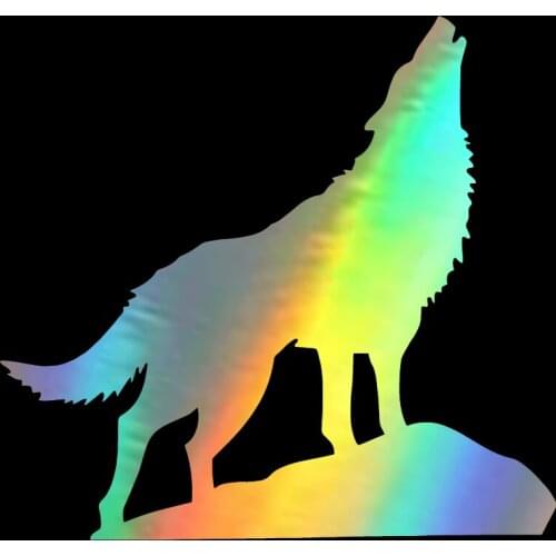12CM*12CM Wolf Pattern Car Stickers Car Window Personality Decorative Accessories Motorcycle Car Styling Decal