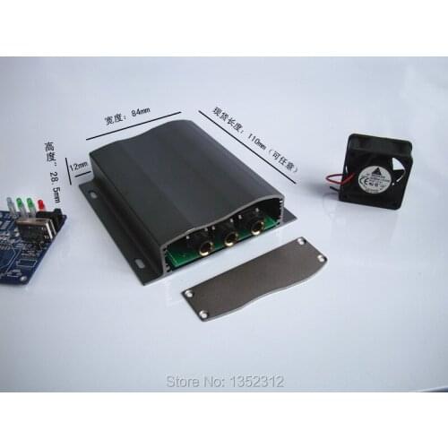 4 pcs/lot 104*28*110mm aluminum electronic project enclosure DIY PCB case power amplifier box GPS tracker case chassis alloy box