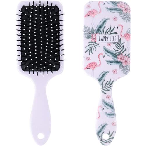 For Kids Big Size Durable Comb Anti-Static Hair Brush Detangle Shower Massage Combs Hair Styling Tool Hairbrush Cartoon