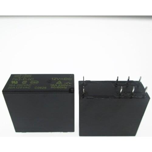 HOT NEW 12V relay 793-P-1C-12VDC 793-P-1C 12VDC 12VDC DC12V 12V 16A 250VAC 8pin