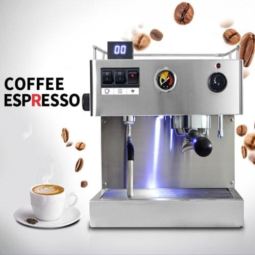 Espresso Coffee Machine Semi-automatic Expresso Maker Single-head Coffee Maker Commercial Coffee Maker Italian Coffee Making