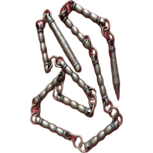 Antique Chinese Ancient Weapon Pattern Nine-Section Whip