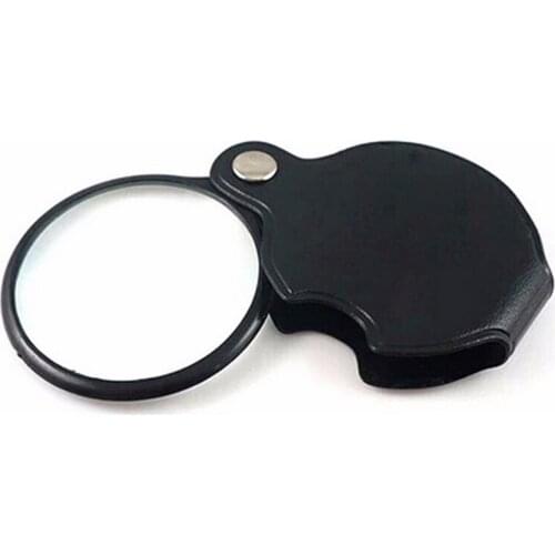 Lightweight 5X Foldable Design Binoculars Magnifier Glasses LED Magnifying Glass for Jewelry Tool Repair