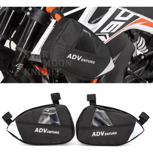Motorcycle Frame Crash Bars Waterproof Bag Tool Placement Travel bag For 790 Adventure 790 Adventure R