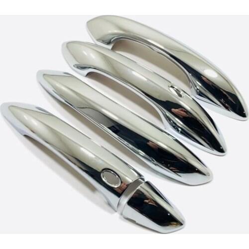 ABS Chrome Exterior Door Handle Cover Door bowl Trim Sticke Car Styling Accessories For Hyundai Tucson 5 N Line NX4 2021 2022