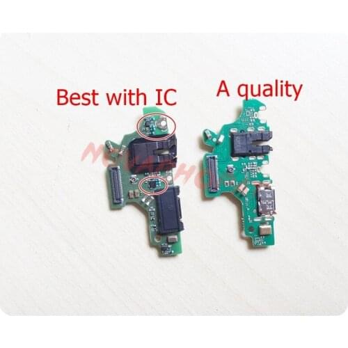 Novaphopat For Huawei P30Lite USB Dock Charging Charger Port Connector Flex Cable Nova4E Replacement + Tracking