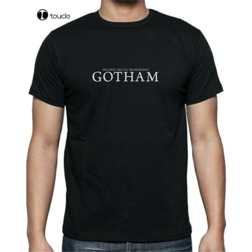 New Gotham T-Shirt Comic.Tv Series. Unisex Or WomenS Fitted Tee Printed Cotton Cotton Tee Shirt