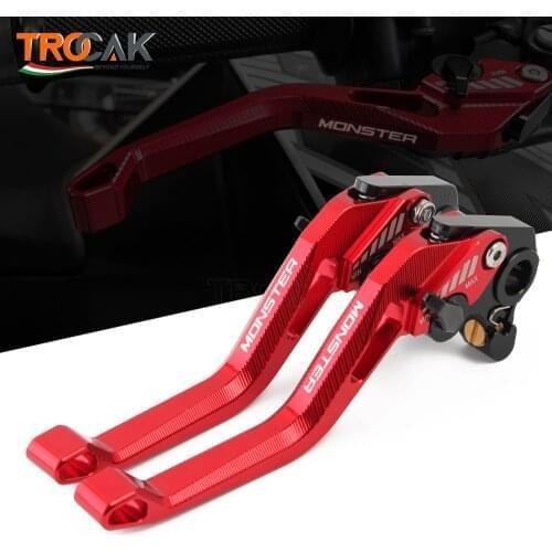 2020 NEW For Ducati Monster 1200/S/R 1200 2014 2015 2016 2017 2018 2019 2020 Motorcycle CNC Adjustable short brake clutch levers