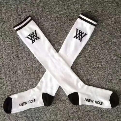 New Golf Socks Cotton Combed Cotton Golf Straight Socks Half-height Golf Socks Fashion Sports Socks