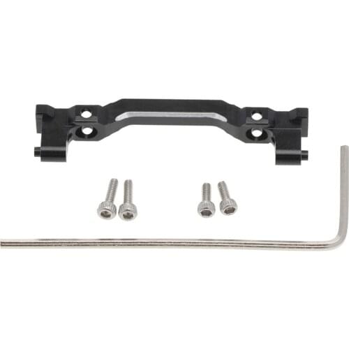 NEW Front Bumper Mount Crossmember Crash Barrier Frame Fixed Seat for 1/24 Axial SCX24 90081 RC Car parts