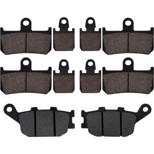 Motorcycle Front and Rear Brake Pads for Yamaha YZFR1 YZF-R1 YZF R1 2007 2008 2009 2010 2011 2012 2013 2014