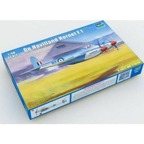 Trumpeter 1/48 De Havilland Hornet F.1 Plastic Model Kit 02893