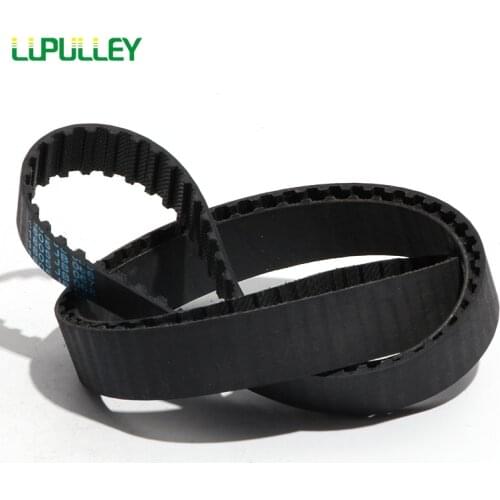 LUPULLEY T5 Model Timing Belt With Width 10/15/20/25/30/35/40/45/50mm Pitch Length 455/460/470/475/480/490/500/510/525/530/540mm