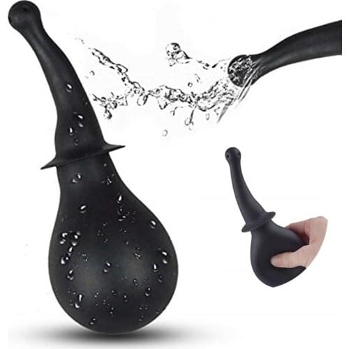 Wetips Travel Enema Shower Syringe Sprayer Portable Anus Cleaning Bulb Ducha Anal Douche Poire Lavement Anal Wash Bidet Shower