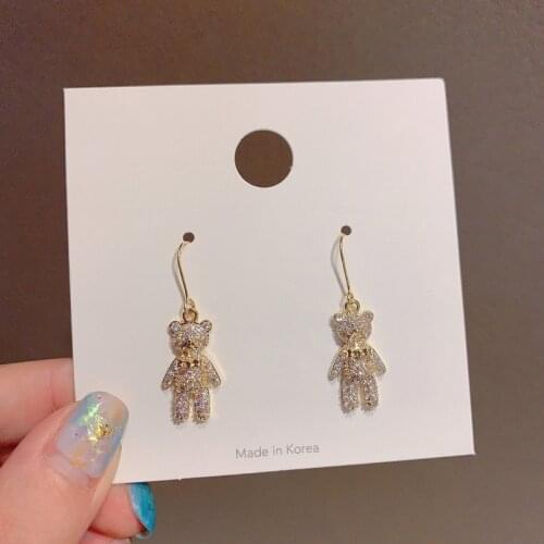 Little Bear Dangle Earrings