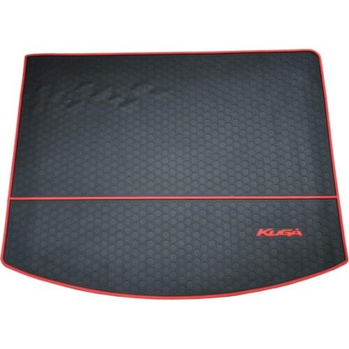 High Quality Waterproof Anti Skip No Odor Green Latex Durable Carpets Special Rubber Car Trunk Mat for Ford Kuga