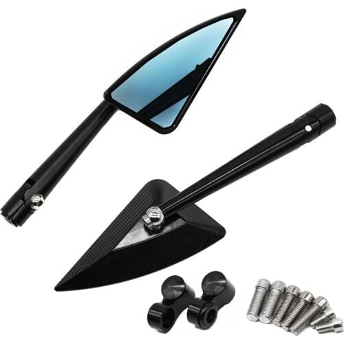 Rearview Mirror For SUZUKI B-King Bandit GSX-S1000 GSX-S1000F GSX-S1000Z GSX-S750 GSX-S750Z Motorcycle 8mm 10mm Screw Universal