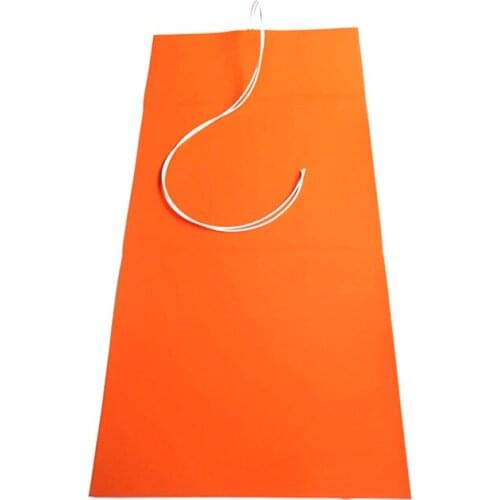 110v 2500w 540*1200*1.5mm Flexible Silicone Rubber Heating Mat for machine adhesive 1 side 1000mm lead out from 540mm side