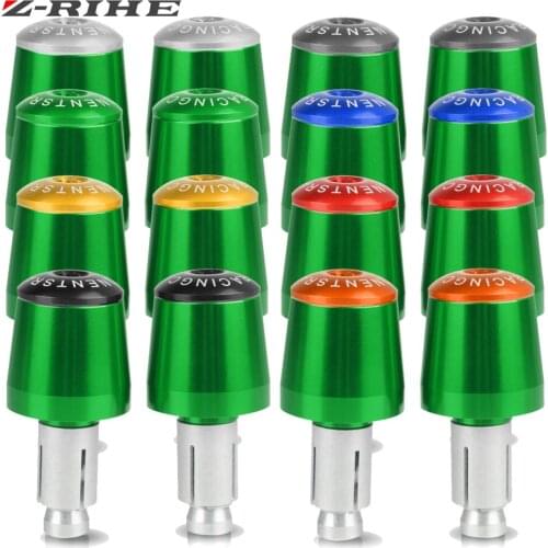 2pcs CNC Motorcycle Road for MTB Bike Handlebar Cap Hand Grips Bar End Plug 7/8'' 22mm motor handlebar Counterweight grips ends