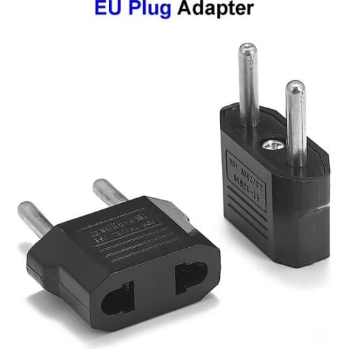 3000pcs European US AU EU Plug Adapter American Japan China US To EU Euro Travel Power Adapter Plug Outlet Converter Socket