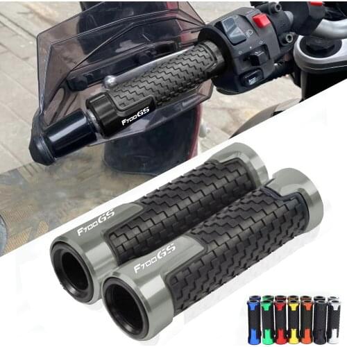 For BMW F650GS F700GS F800GS F 650 700 800 GS F 800 700 650 Motorcycle handlebar grip Anti-Skid handle bar Motorbike grips End