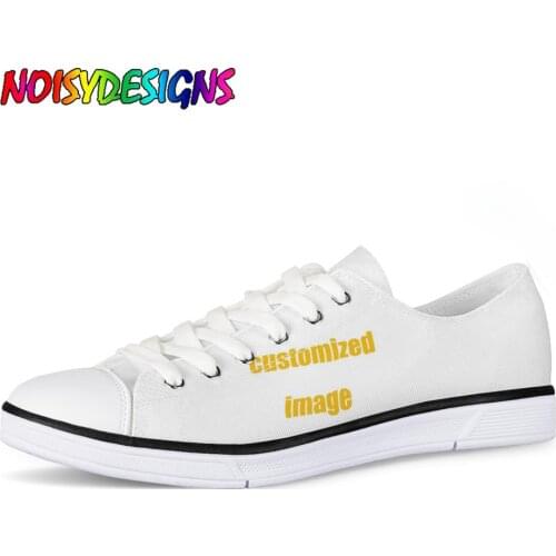 NOISYDESIGNS Customized Prints Low Top Canvas Shoes Men/Women Fashion Sneakers Flats Unisex Vulcanized Shoes Tenis Feminino