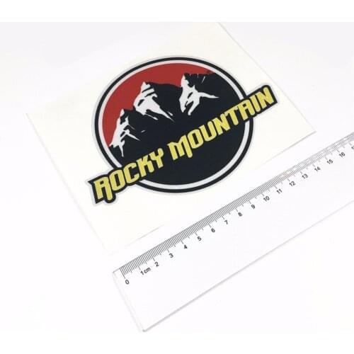 15*11cm HF Hellaflush Car Whole Body Window Tail Sticker Motorcycle Decal Vinyl Tape for Rocky Mountain