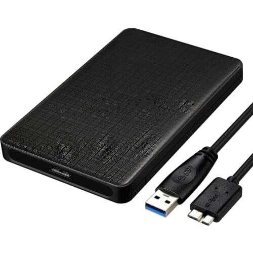 2.5 Inch External Hard Disk Enclosure Sata 22pin 7+15 SSD to USB 3.0 for Laptop & PC & Macbook