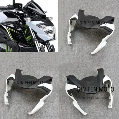 Motorcycle hood headlight shell Front car air deflector Fairing Fit For Kawasaki Z650 ER650H NINJA650 17-18-19 Unpainted