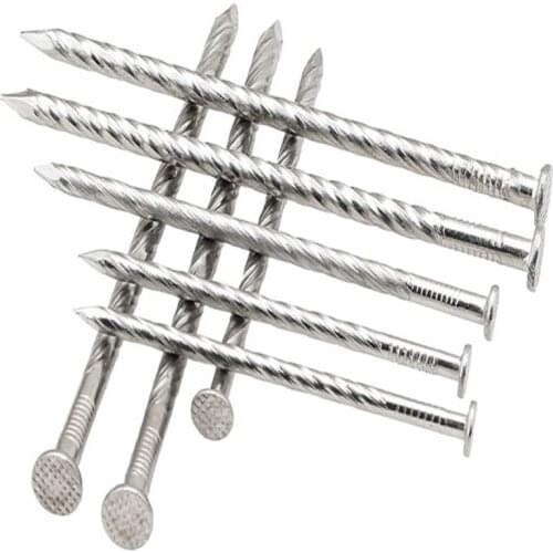 Stainless steel floor thread nail keel twist anti-loose corrosion wood