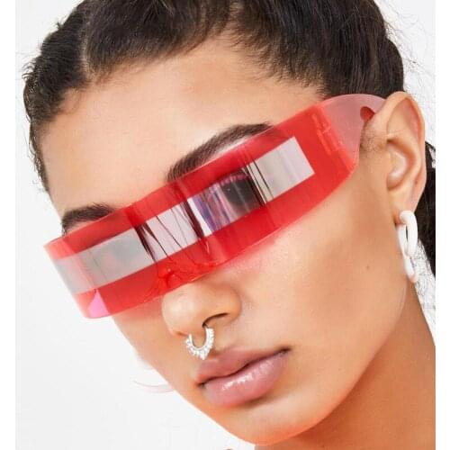 2020 NEW luxury super cool womens sunglasses strange Siamese fashion vintage sunglasses for mens hombre mujer sun gaffes UV400