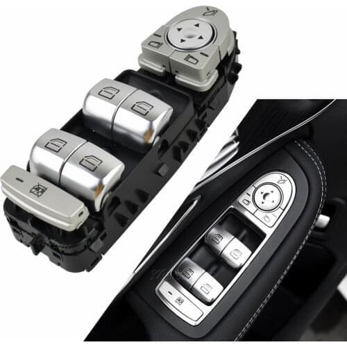 Orange light OEM 2229056800 A2229056800 Fit For Mercedes C300 C63 C350e W205 Car Left Side Window Master Switch