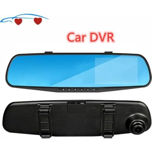 1080p FHD 3.5 "ultra Wide Angle LCD Front And Rear Dashcam Speedcam Anti Radar Conductive Recorder Rear View Mirror